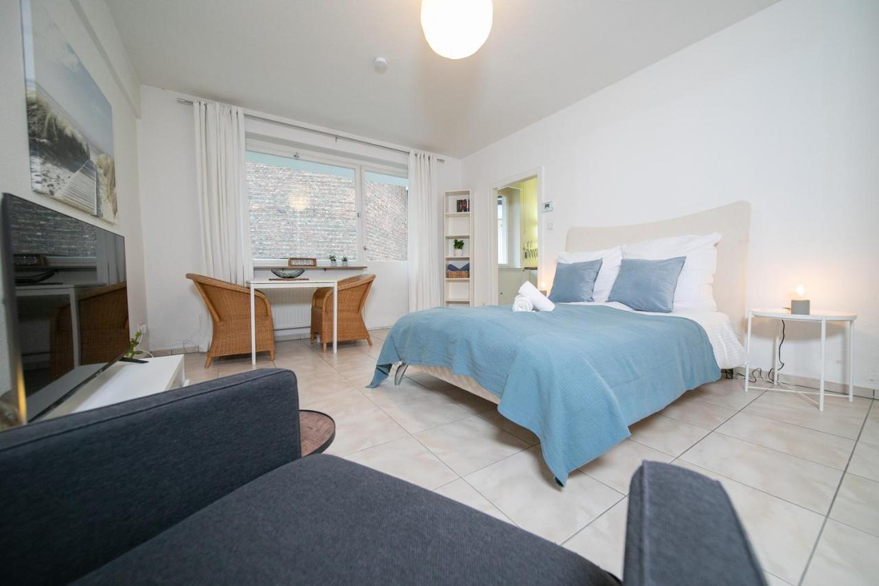 Apartment Blue - Zentral Und Gut Angebunden Düsseldorf Zewnętrze zdjęcie
