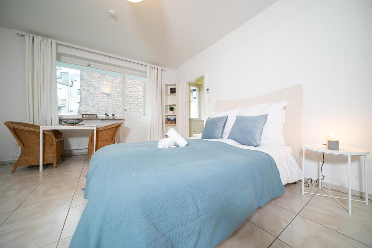Apartment Blue - Zentral Und Gut Angebunden Düsseldorf Zewnętrze zdjęcie
